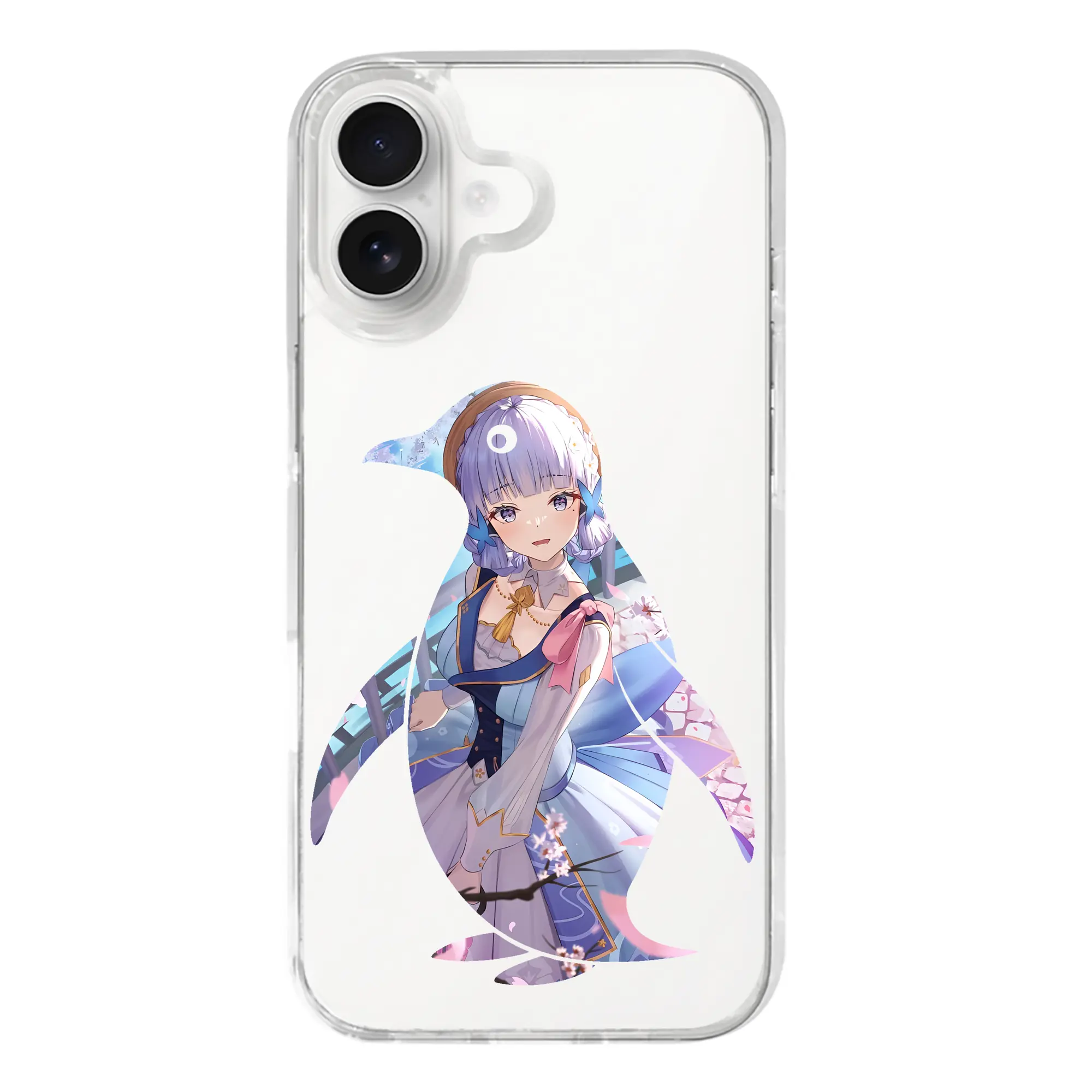 原 神 グッズ 神里綾華 - iPhone 17シリーズ 透明スマホケース – 薄型・耐衝撃・精密フィット保護カバー